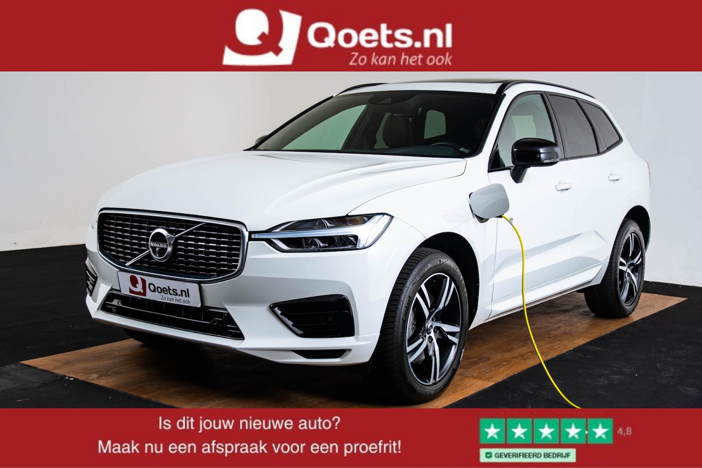 Volvo XC60 - 2.0 Recharge T8 AWD R-Design Panoramadak - Camera - Adaptive Cruise Control - Getint Glas - AutoWereld.nl