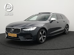 Volvo V90 - T8 AWD R-Design Plug In Hybrid 394pk PHEV | Panodak | Adaptive Cruise | Harman Kardon | Al