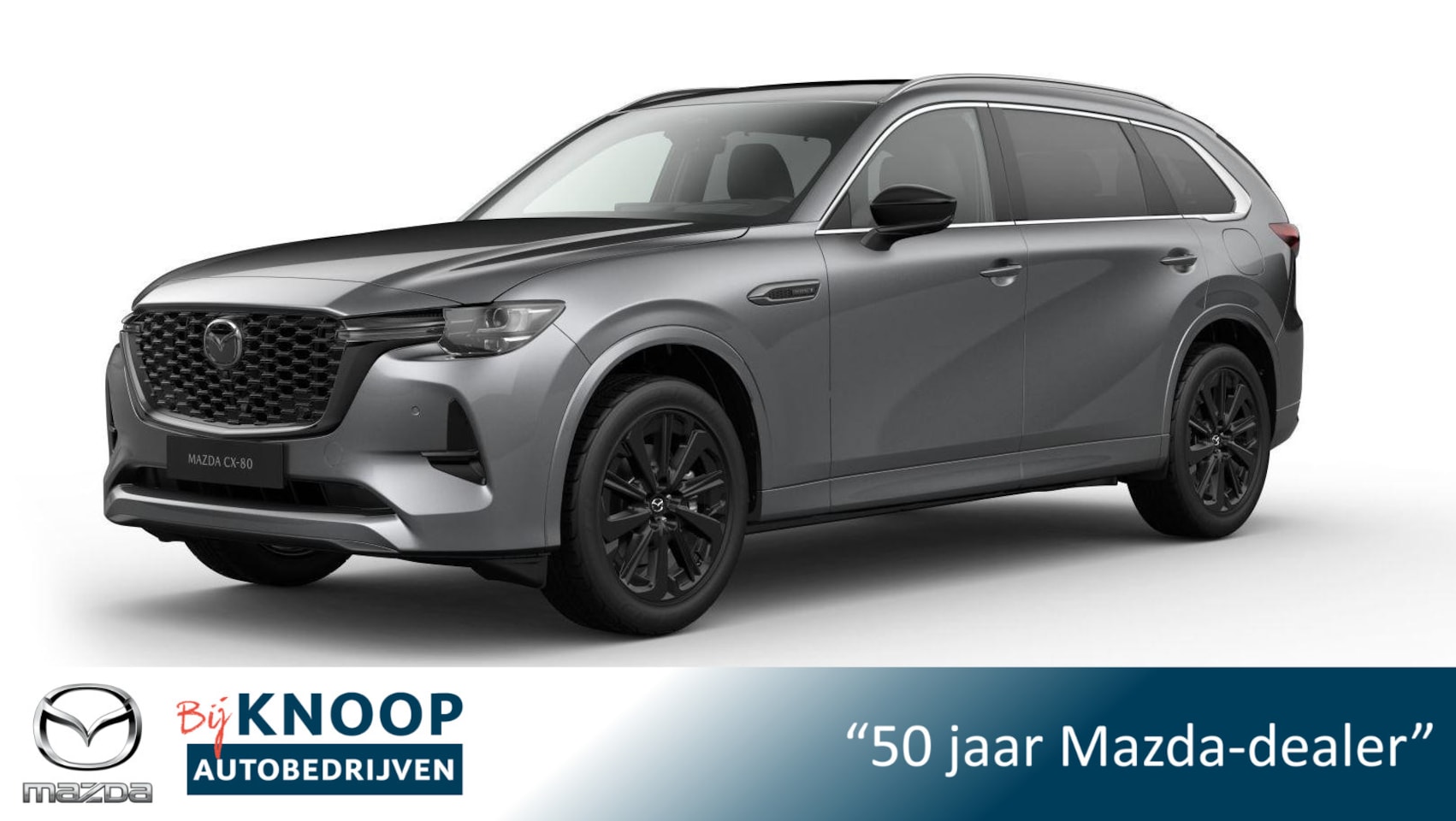 Mazda CX-80 - 2.5 e-SkyActiv PHEV Homura Plus € 3.500,- VOORRAADKORTING - AutoWereld.nl
