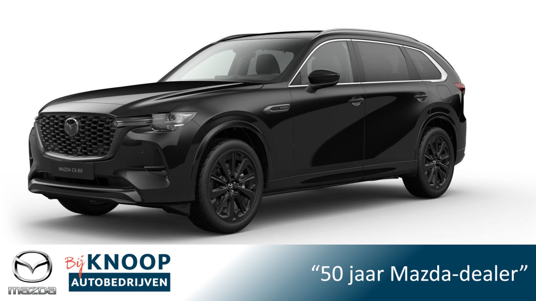Mazda CX-80 - 2.5 e-SkyActiv PHEV Homura Plus € 3.550,- VOORRAADKORTING - AutoWereld.nl