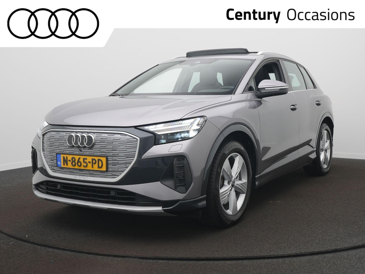 Audi Q4 e-tron - 40 Launch edition Advanced Plus 77 kWh / Adap. Cruise / Elek. Trekhaak / Camera - AutoWereld.nl