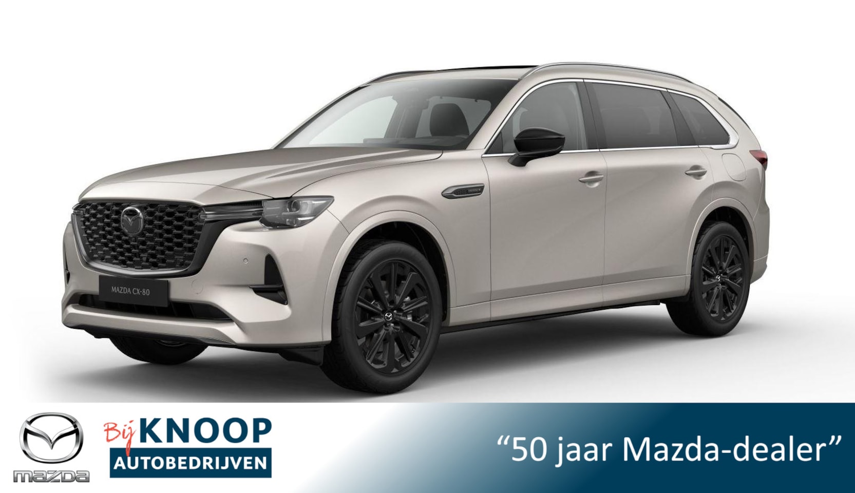 Mazda CX-80 - 2.5 e-SkyActiv PHEV Homura Plus € 3.550,- VOORRAADKORTING - AutoWereld.nl