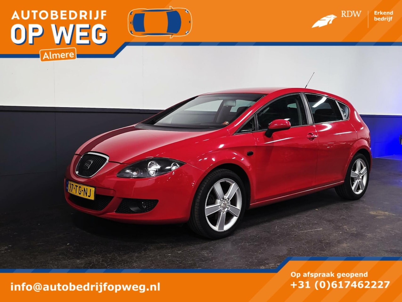 Seat Leon - 2.0 FSI Stylance | Trekhaak | Climat Cont | Cruise - AutoWereld.nl