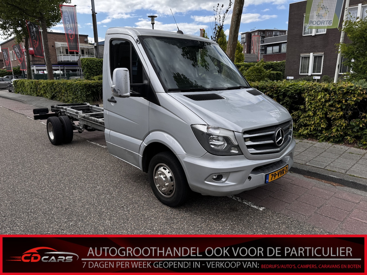 Mercedes-Benz Sprinter - 518 3.0 CDI 432 Half leder, Airco, Navi, Cruise control, Mistlamp - AutoWereld.nl
