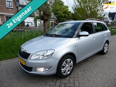 Skoda Fabia Combi - 1.2 TSI 105pk Automaat Airco Cruise Trekhaak 1200kg 2e eig