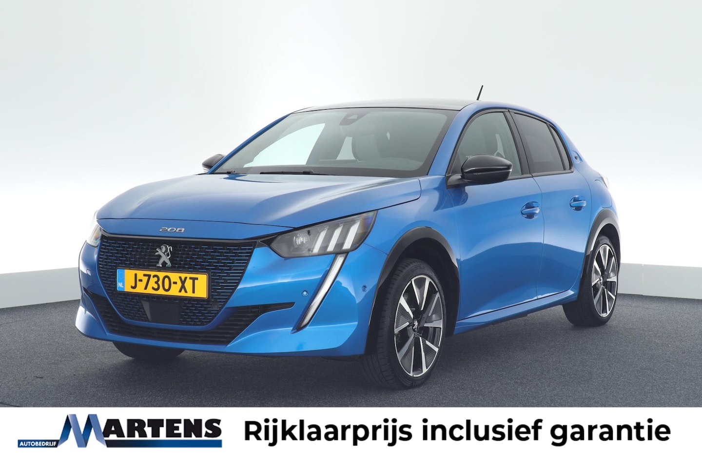Peugeot e-208 - EV GT-Line 350 136pk 50 kWh Panoramadak Camera Stoelverwarming Navigatie - AutoWereld.nl