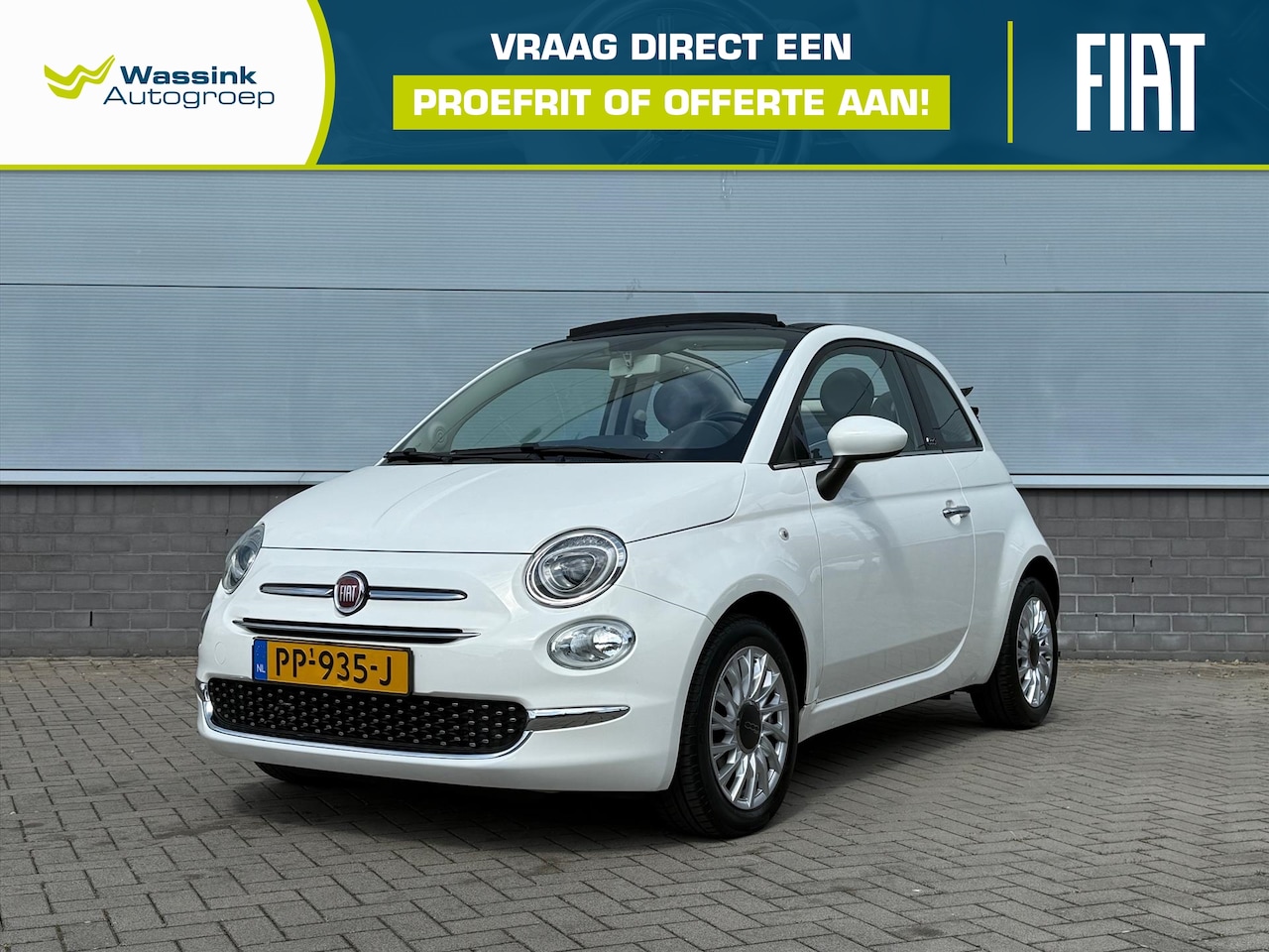 Fiat 500 C - TwinAir Turbo 80pk Lounge | Cabrio | Cruise Control | Airco | Spraakbediening | Carkit | 5 - AutoWereld.nl
