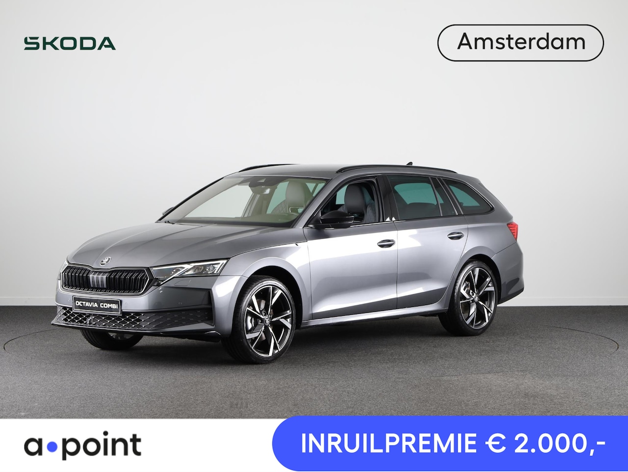 Skoda Octavia Combi - Sportline Business 1.5 TSI MHEV 150pk | 19 inch | Light & View | Blind Spot | Infotainment - AutoWereld.nl