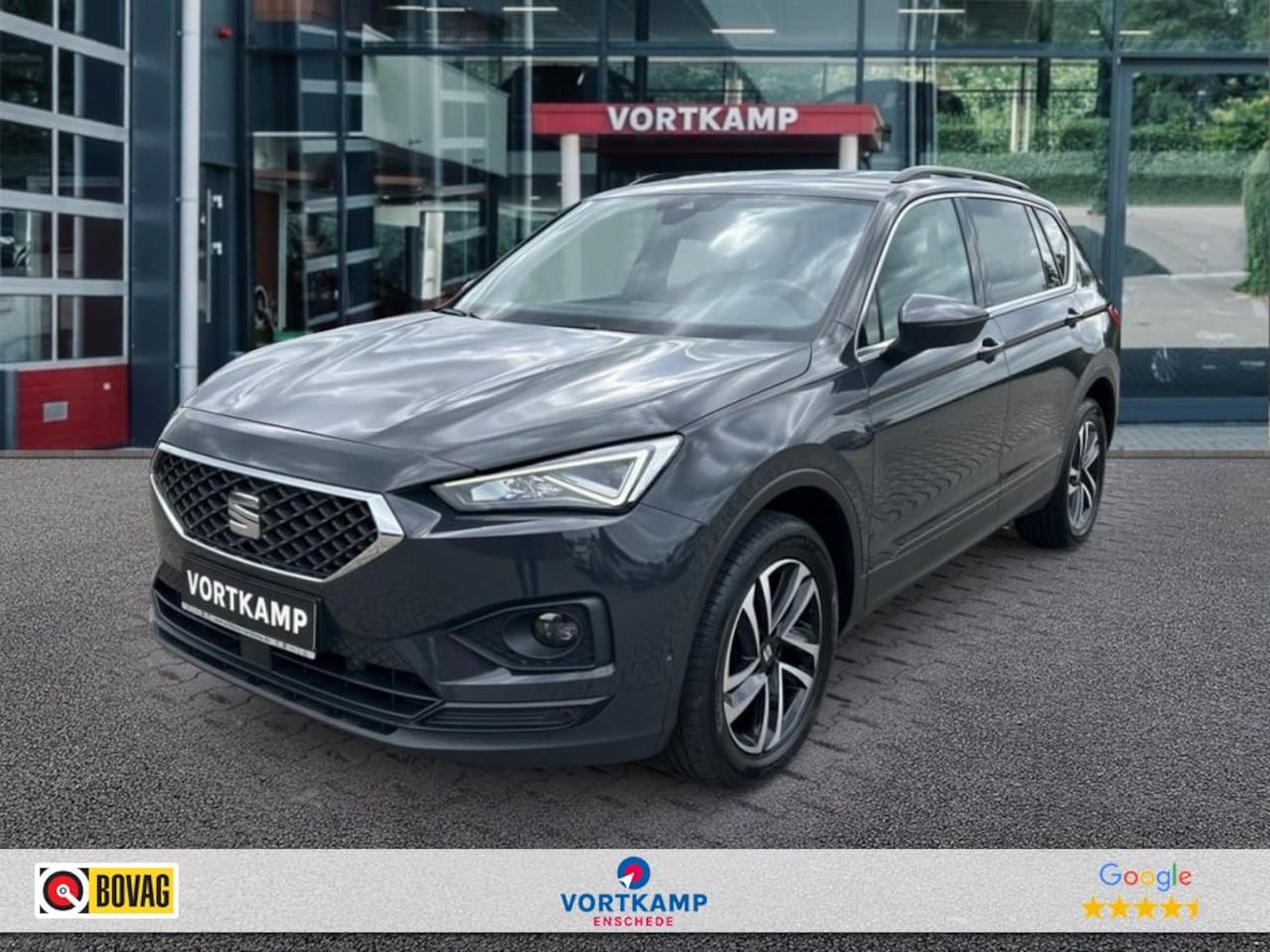 Seat Tarraco - 1.5 TSI DSG STYLE TREKHAAK/CAMERA/BEATS/NAVI/ACC/STOELVERW - AutoWereld.nl