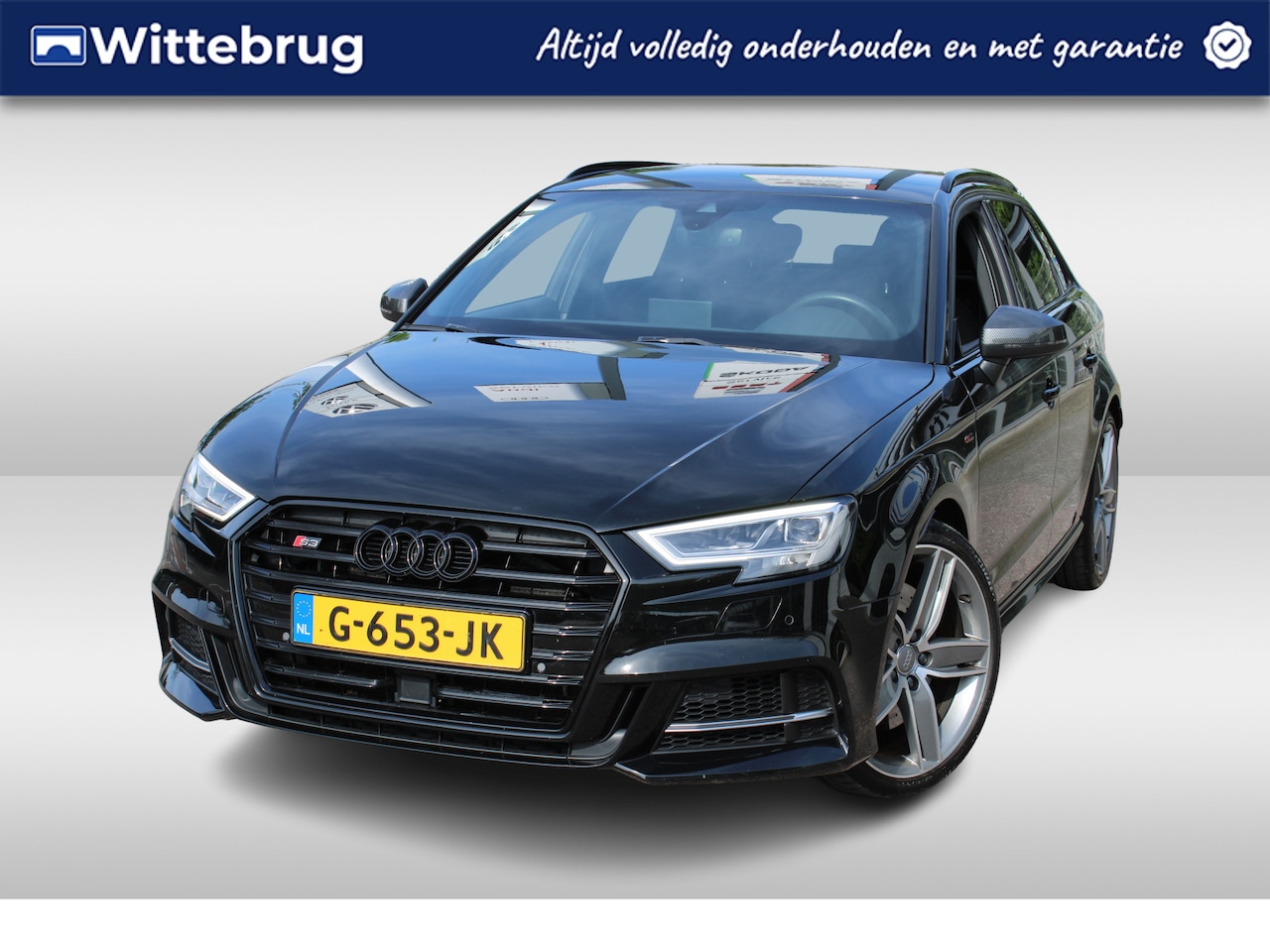 Audi A3 Sportback - 2.0 TFSI 300pk S3 quattro Pro Line Plus Navigatie / LM 19 inch / Half leder / LED / ACC Cr - AutoWereld.nl