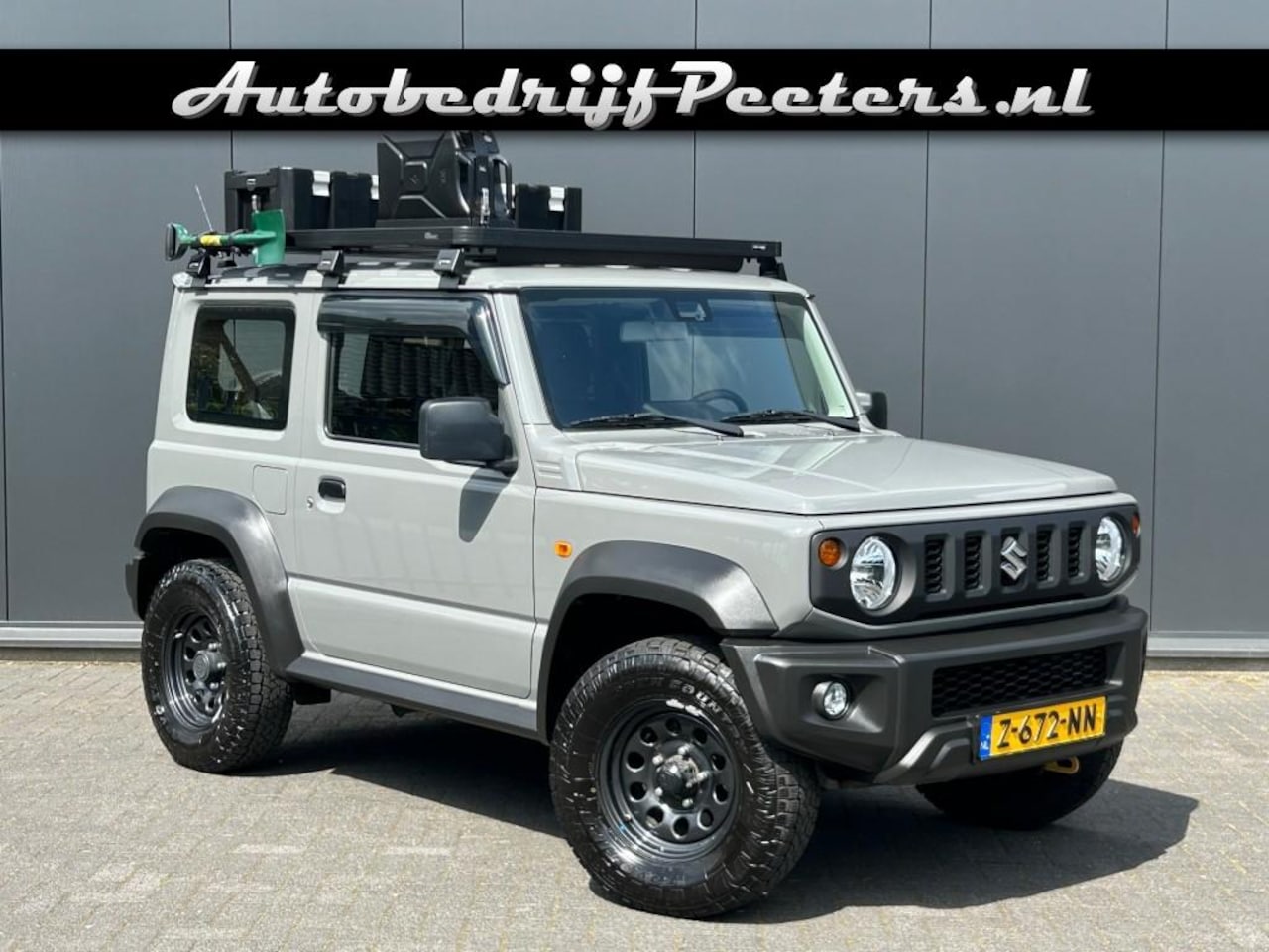 Suzuki Jimny - 1.5 Roofrack Carplay Android Bilstein Jerrycan Wolfpack Trekhaak - AutoWereld.nl