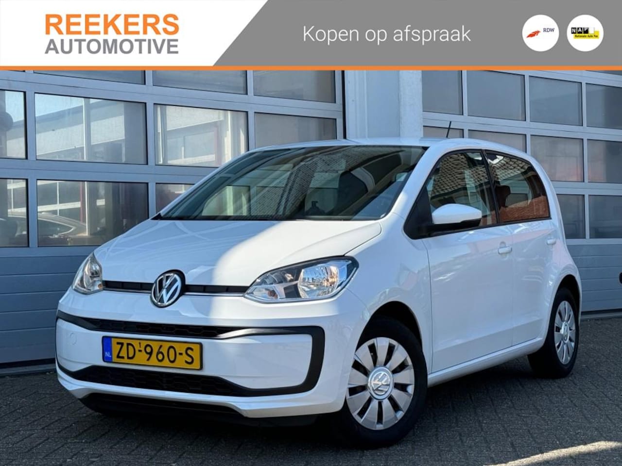 Volkswagen Up! - 1.0 BMT MOVE UP! 5drs airco DAB - AutoWereld.nl