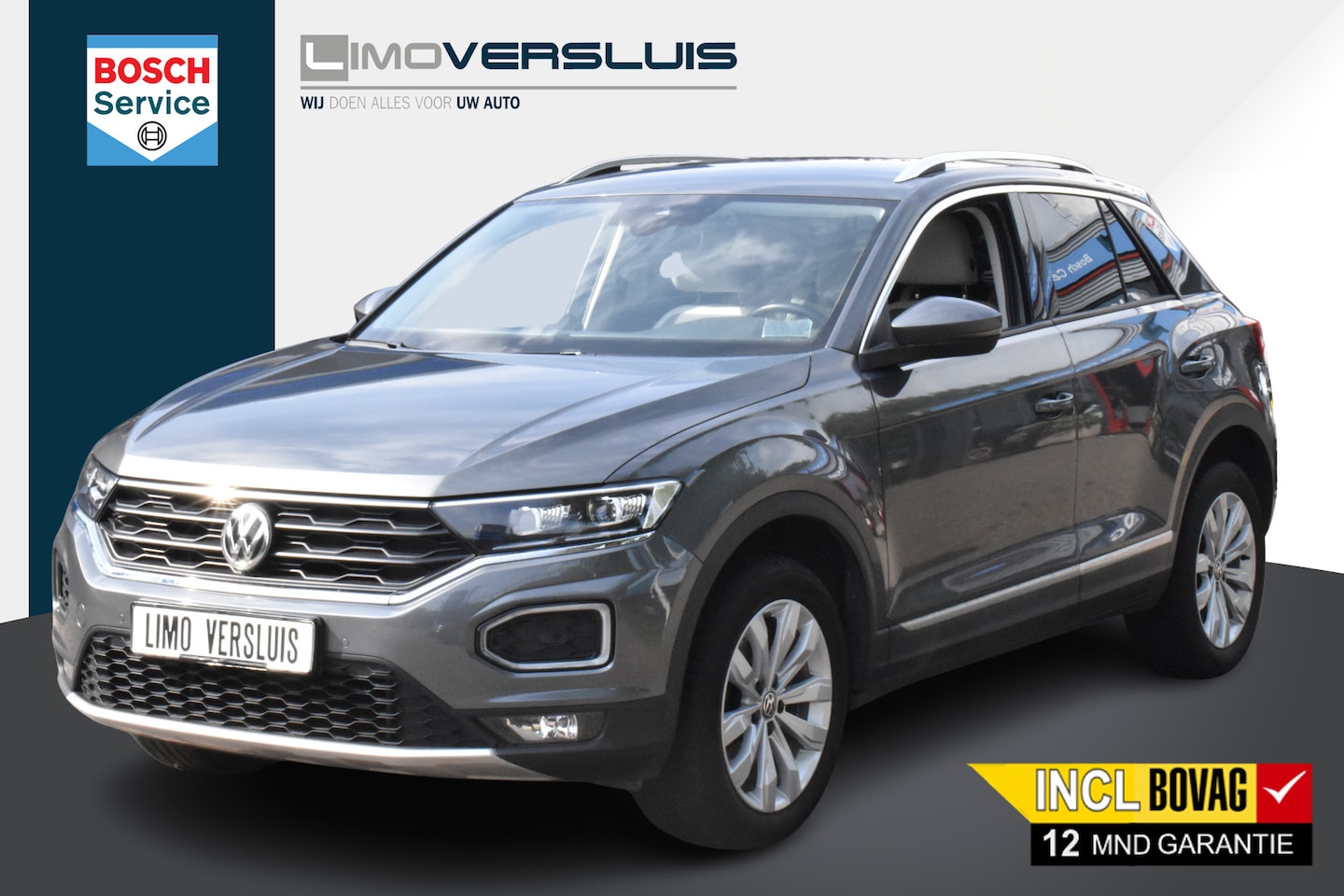 Volkswagen T-Roc - 1.5 TSI Sport Leder | Virtual | Navi | Camera 12 mnd BOVAG garantie Whatsapp 06-53188999 - AutoWereld.nl