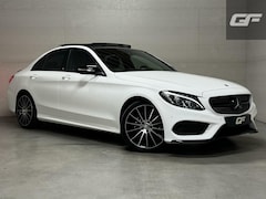 Mercedes-Benz C-klasse - 400 4MATIC V6 AMG Pano Burmester HUD Lucht