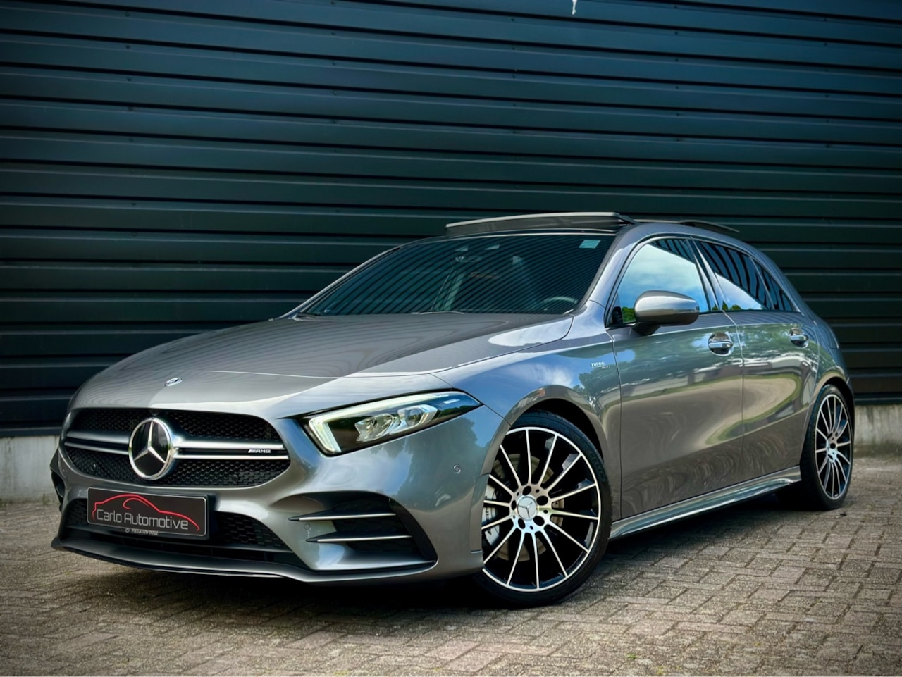 Mercedes-Benz A-klasse - AMG 35 4MATIC PANO|BURMES|MEMORY|DISTRONIC|BLINDSPOT - AutoWereld.nl