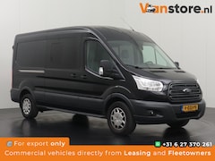 Ford Transit - 350L 2.0TDCI 170PK L3H2 Dubbele Cabine | Airco | Camera | 7-Persoons | Trekhaak