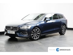 Volvo V60 - 2.0 T6 Plug-in hybrid AWD Plus Bright | Pilot Assist | Trekhaak | Leder | Camera |