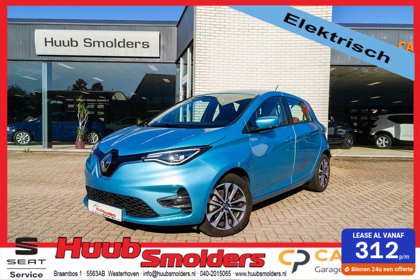Renault Zoe - R135 Intens 52 kWh Koopaccu| Navigatie - AutoWereld.nl