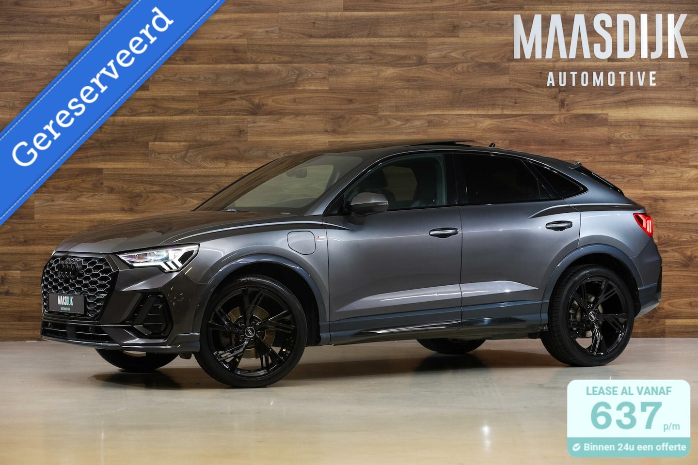 Audi Q3 Sportback - 45 TFSI e S Edition|Pano|Leder|Led|Navi| - AutoWereld.nl