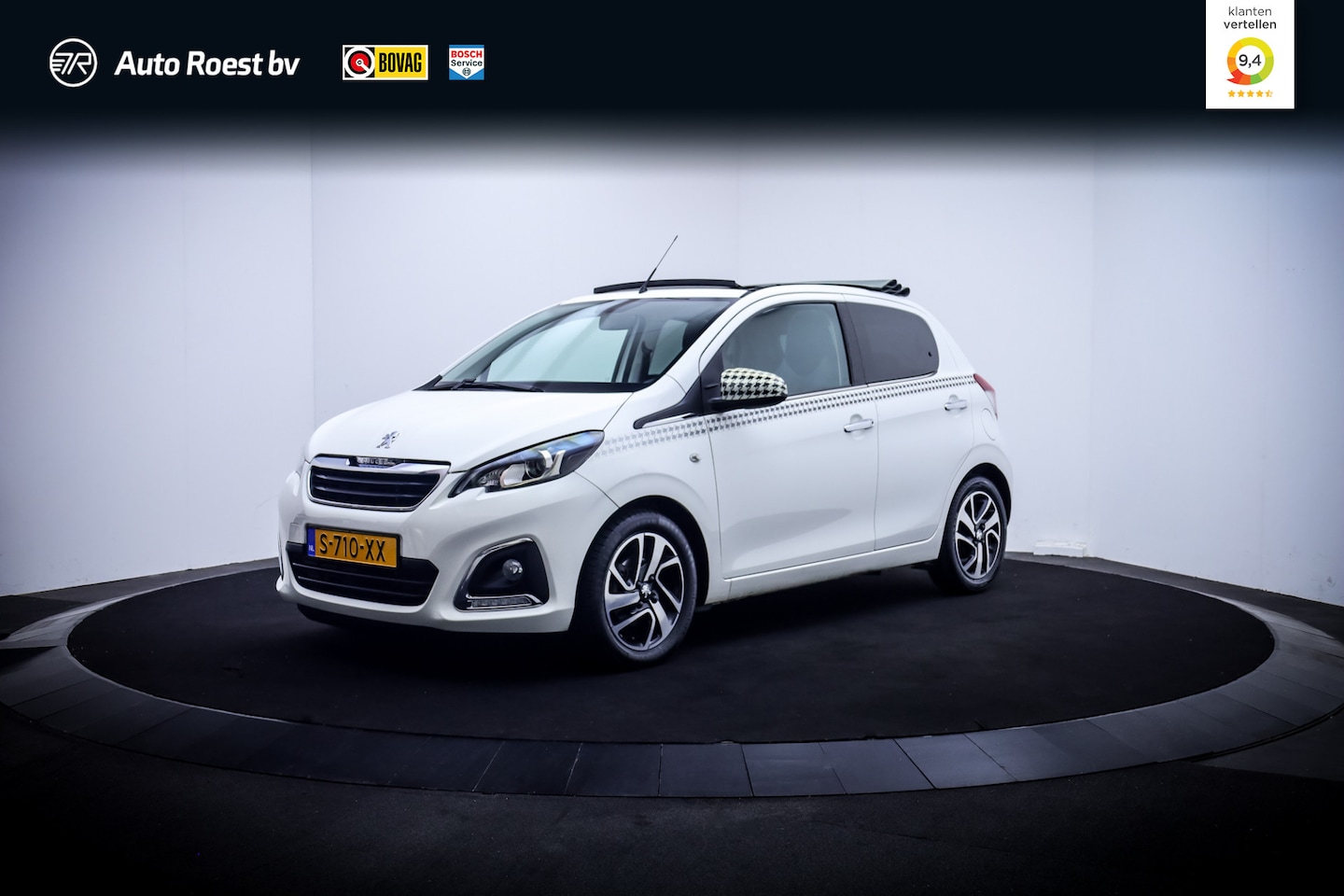 Peugeot 108 - 1.2VTi TOP ALLURE CAMERA  | CLIMA | BLUETOOTH | LMV - AutoWereld.nl