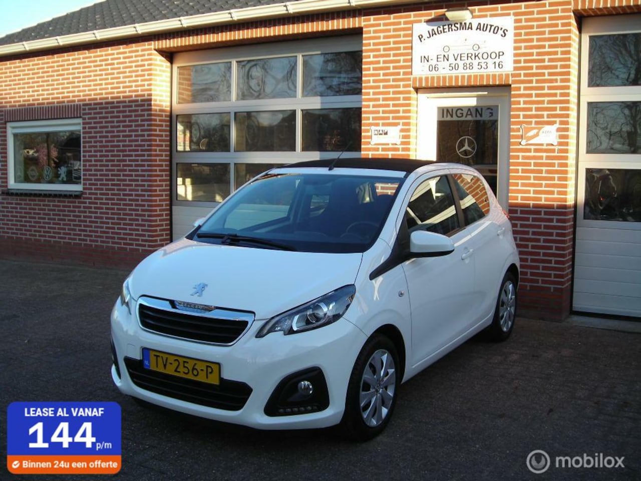 Peugeot 108 - 1.0 e-VTi Allure Cabrio TOP! - AutoWereld.nl