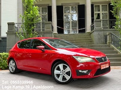 Seat Leon - 1.8 TSI FR Dynamic 180Pk Navi Xenon Leder Stoelverw Pdc Lmv Apk Audio Bediening Op Het Stu