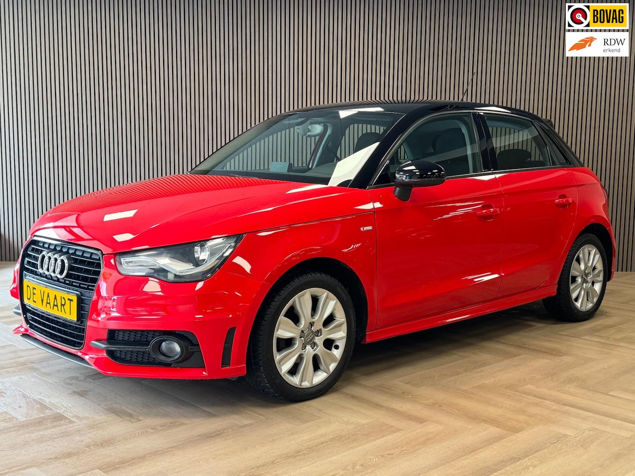 Audi A1 Sportback - 1.2 TFSI Pro Line S-LINE NAVI LED PDC 5 DEURS BLACK STYLE - AutoWereld.nl