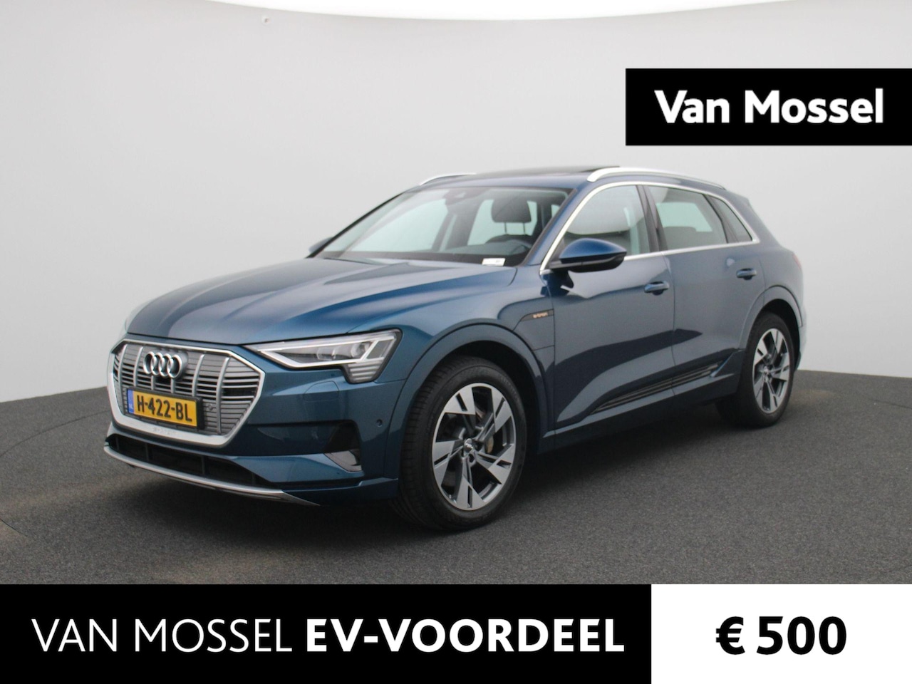 Audi e-tron - e-tron 50 quattro Launch edition plus 71 kWh | LEER | SCHUIF-KANTELDAK | STOELVERWARMING | - AutoWereld.nl