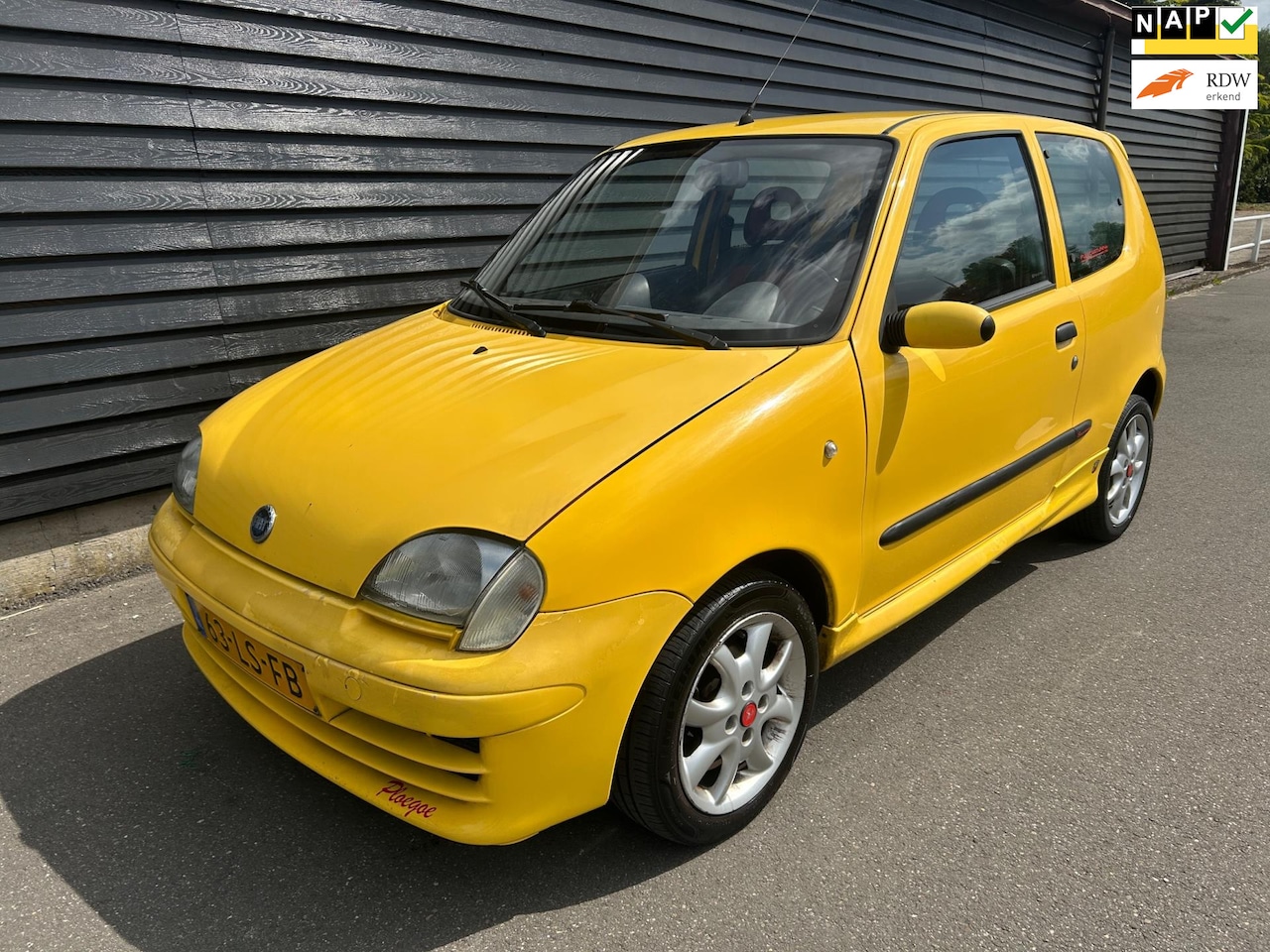 Fiat Seicento - 1.1 Sporting Abarth Leder AIRCO! APK 21-11-25 - AutoWereld.nl