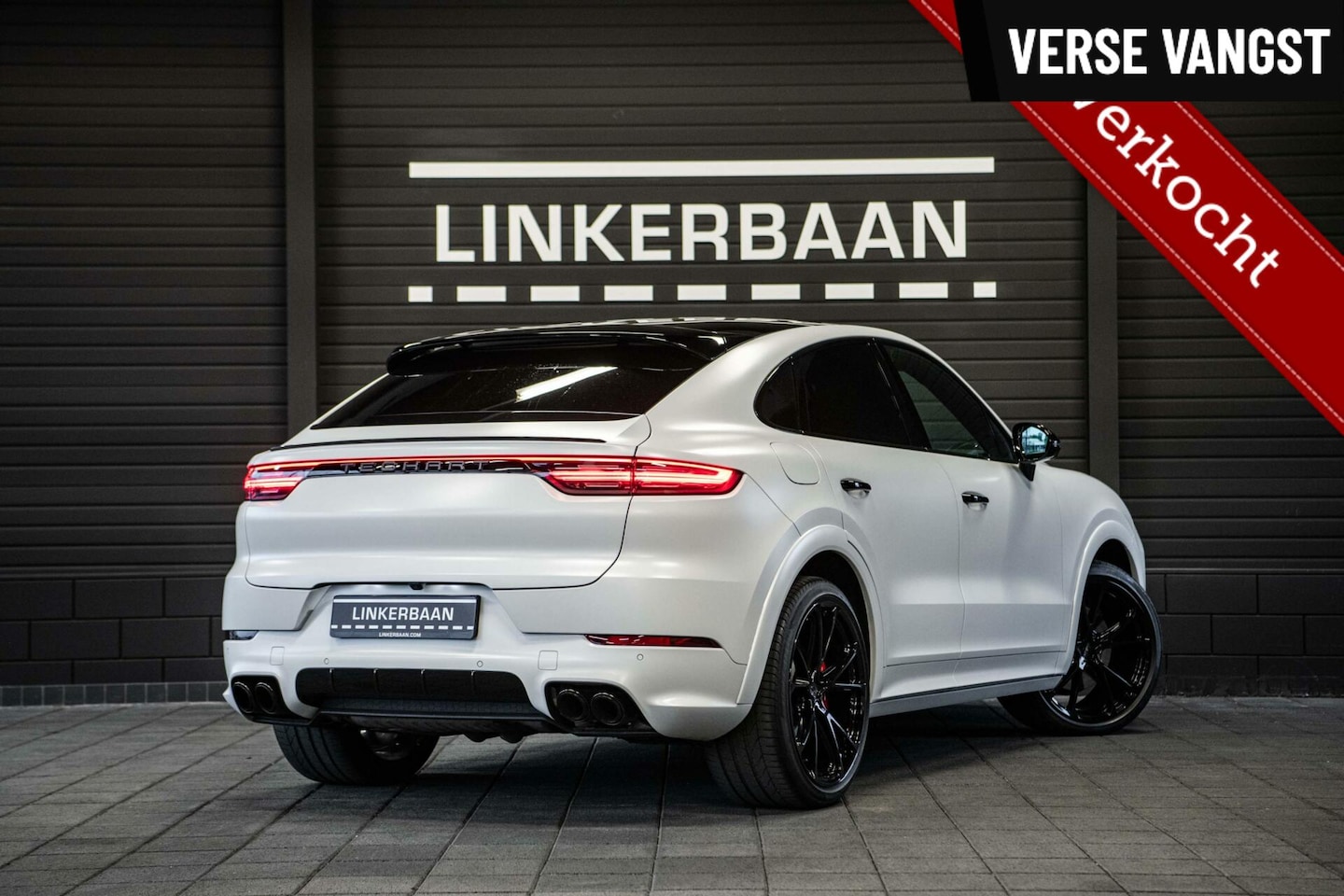 Porsche Cayenne Coupé - 3.0 E-Hybrid Techart | Uniek | Vol opties | Panodak | Luchtvering | Bose | Sport Chrono | - AutoWereld.nl