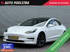 Tesla Model 3 - Standard RWD Plus 60 kWh Trekhaak Panoramadak Zwart Leder 18"