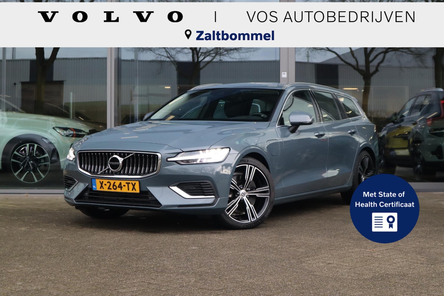 Volvo V60 - T8 Recharge AWD Plus Bright l Adaptieve Cruise Control met Pilot Assist l Elektrisch bedie - AutoWereld.nl