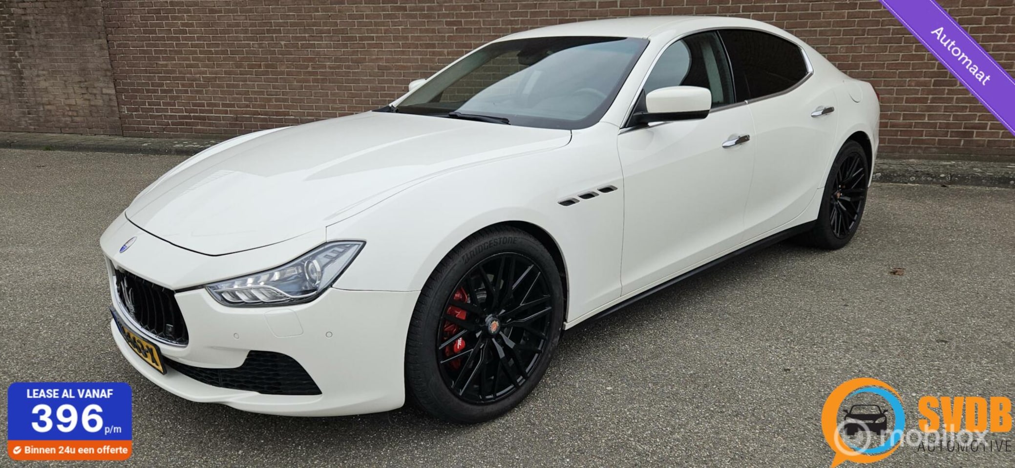 Maserati Ghibli - 3.0 V6 D autom/275pk/special exhaust/leder. - AutoWereld.nl