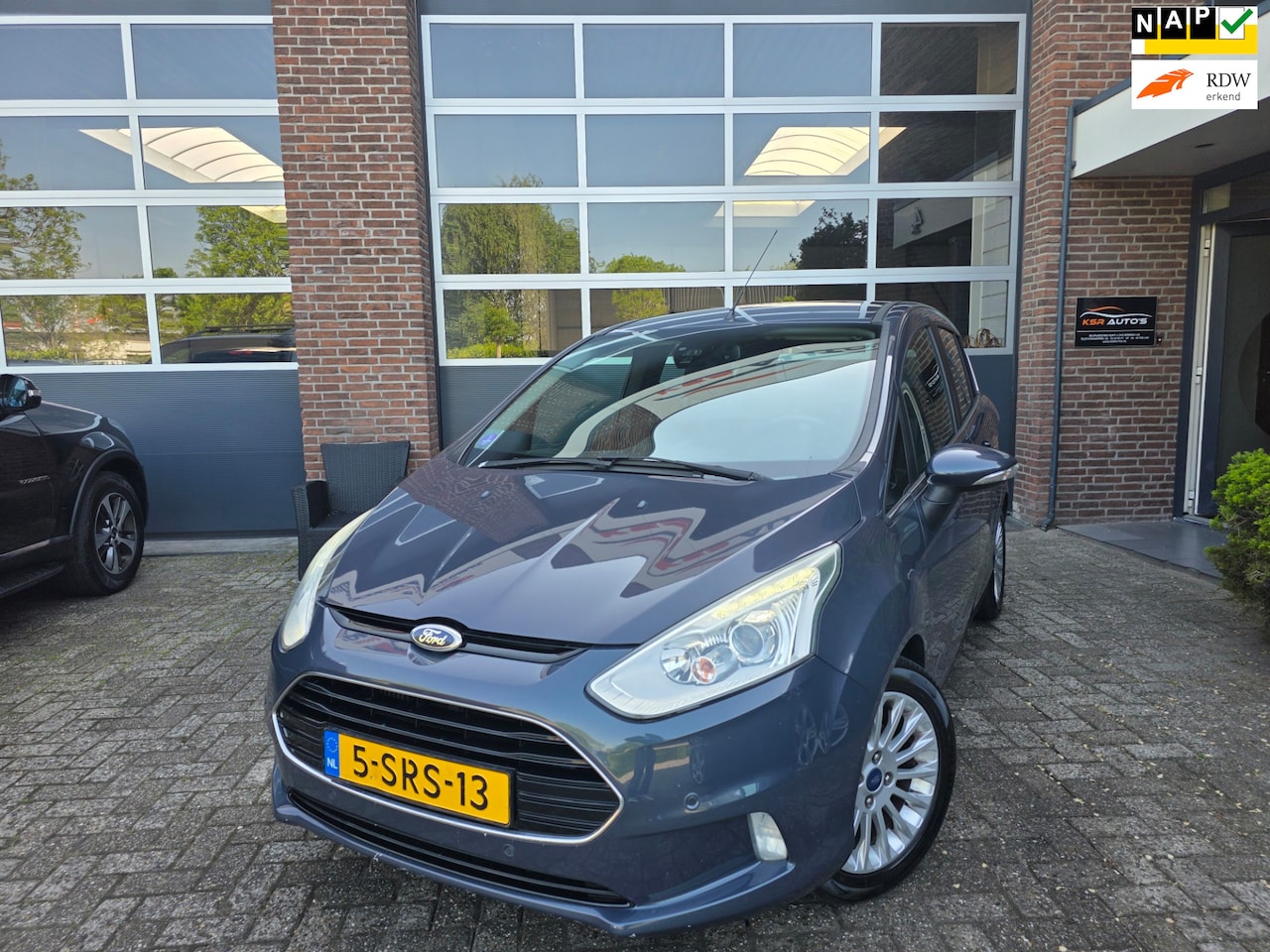 Ford B-Max - 1.0 EcoBoost Titanium|Navi|Clima|Trekhaak|LM velgen|Nap|Led - AutoWereld.nl