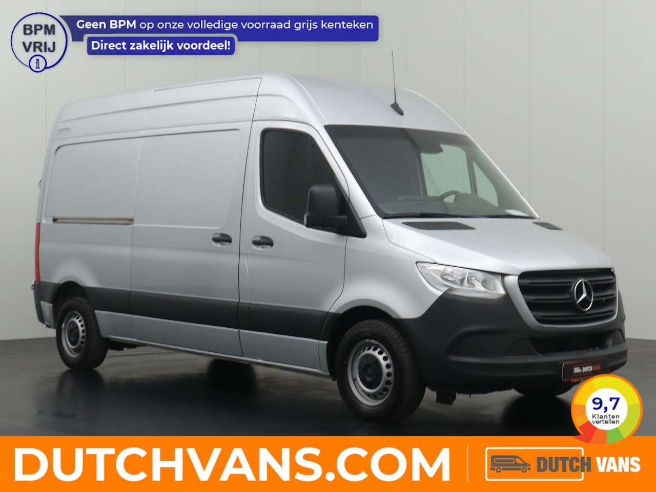 Mercedes-Benz Sprinter - 314CDI L2H2 | Touchscreen Mbux | Camera | Airco | Cruise | 3-Persoons | Betimmering - AutoWereld.nl