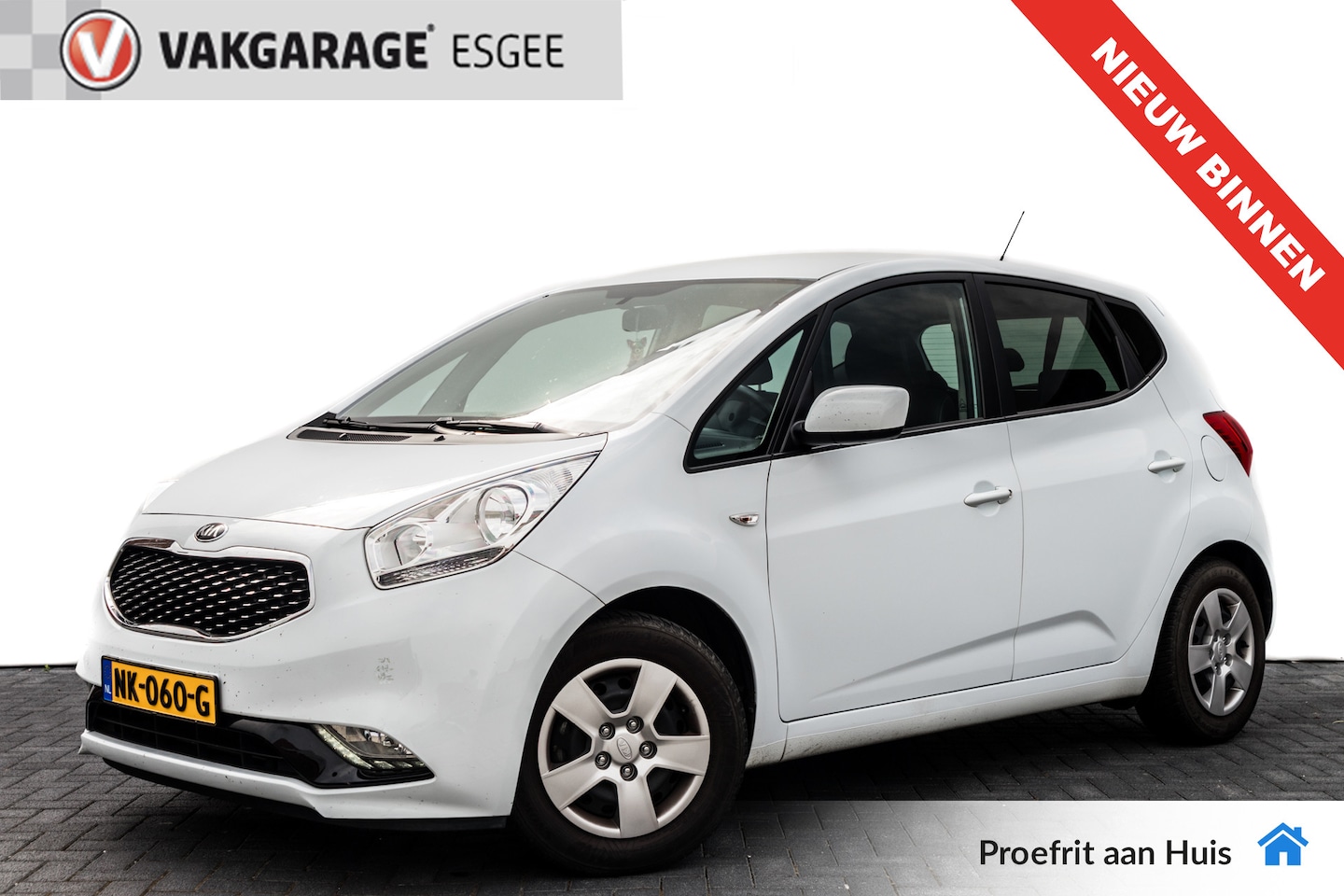 Kia Venga - 1.4 90 PK CVVT DynamicPLusLine RIJKLAAR INCL GARANTIE | NED AUTO | Airco | Navi | PDC | Ca - AutoWereld.nl