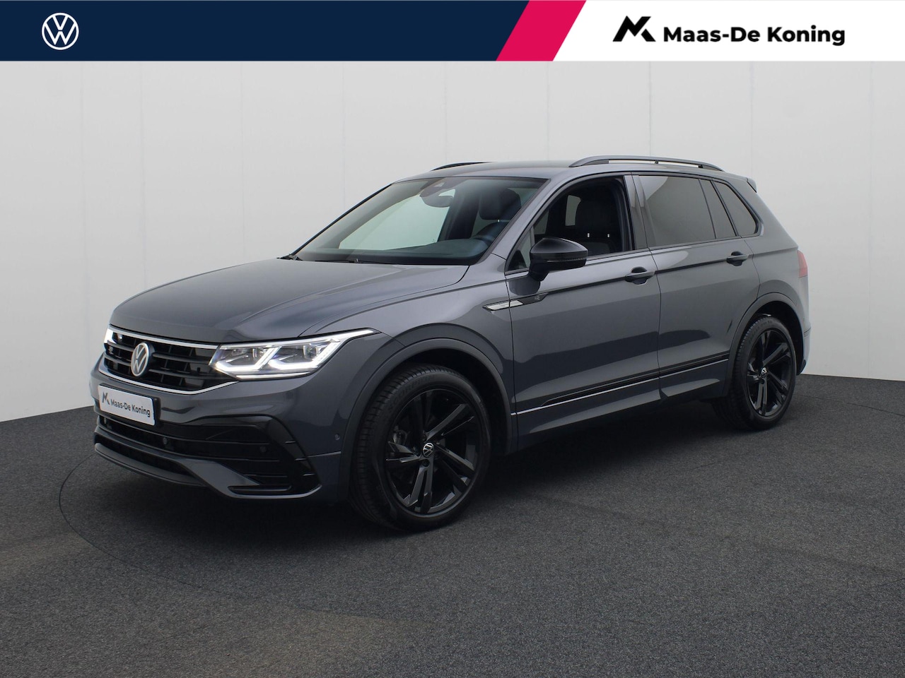 Volkswagen Tiguan - 1.5TSIe/150PK R Line Black style DSG · Navigatie · Stoel- & stuurverwarming · Camera + Par - AutoWereld.nl