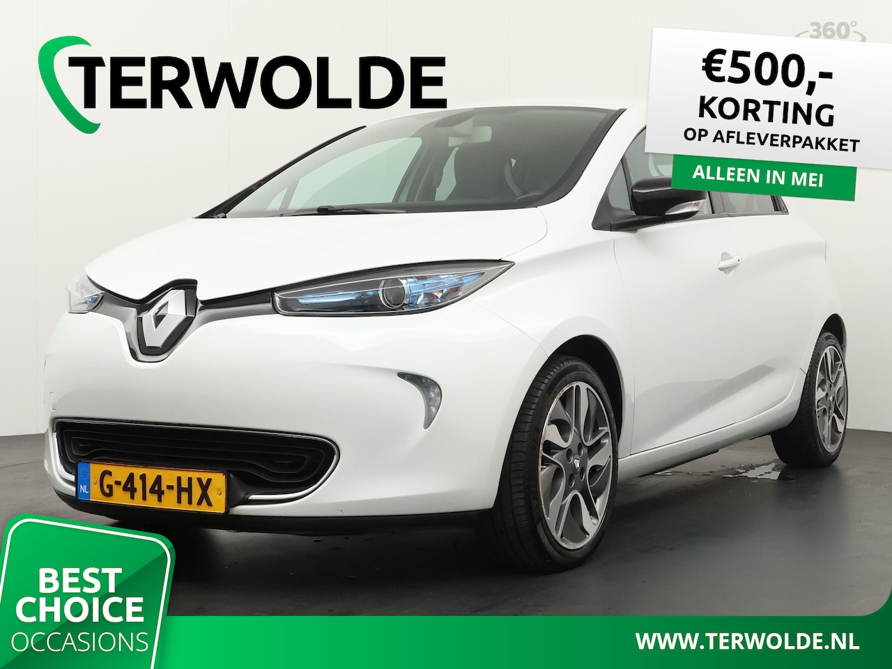 Renault Zoe - Intens R240 | Huur Accu | - AutoWereld.nl