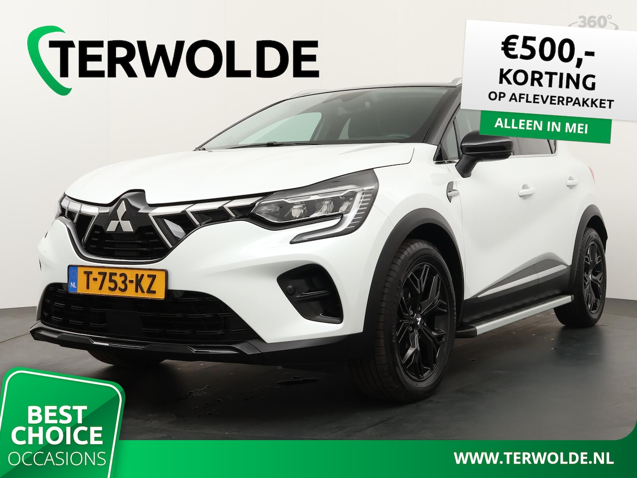 Mitsubishi ASX - 1.3 DI-T 7DCT Instyle | AUTOMAAT | Adapt. Cruise | Stoel- & Stuurverw. | Parkeercamera | - AutoWereld.nl