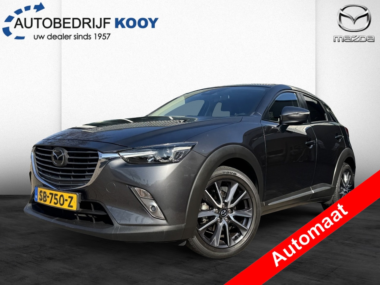 Mazda CX-3 - 2.0 SkyActiv-G 120 GT-M - Trekhaak - Leder - AutoWereld.nl