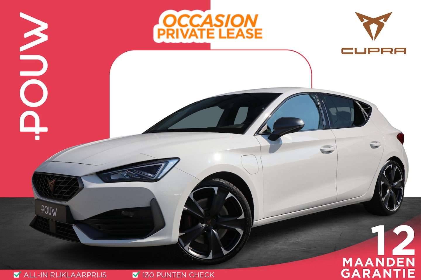 CUPRA Leon - 1.4 e-Hybrid 245pk DSG VZ | SoH 99% | Navigatie | Parkeersensoren Achter | 19" Velgen - AutoWereld.nl