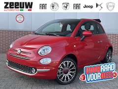 Fiat 500 C - 1.0 Hybrid 70 PK RED | Navi | Carplay | Clima | 16"