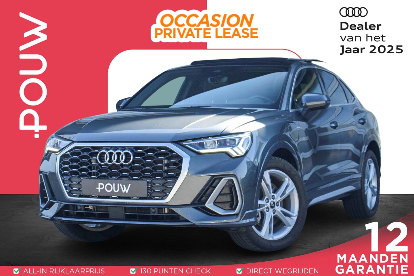 Audi Q3 Sportback - 45 TFSI e 245pk S Edition | Panoramadak | Apple Carplay/Android Auto | Dodehoek Sensor | I - AutoWereld.nl
