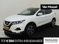 Nissan Qashqai - 1.3 DIG-T N-Motion | NAVIGATIE | ACHTERUITRIJCAMERA| Panoramisch Schuifdak | Cruise contro