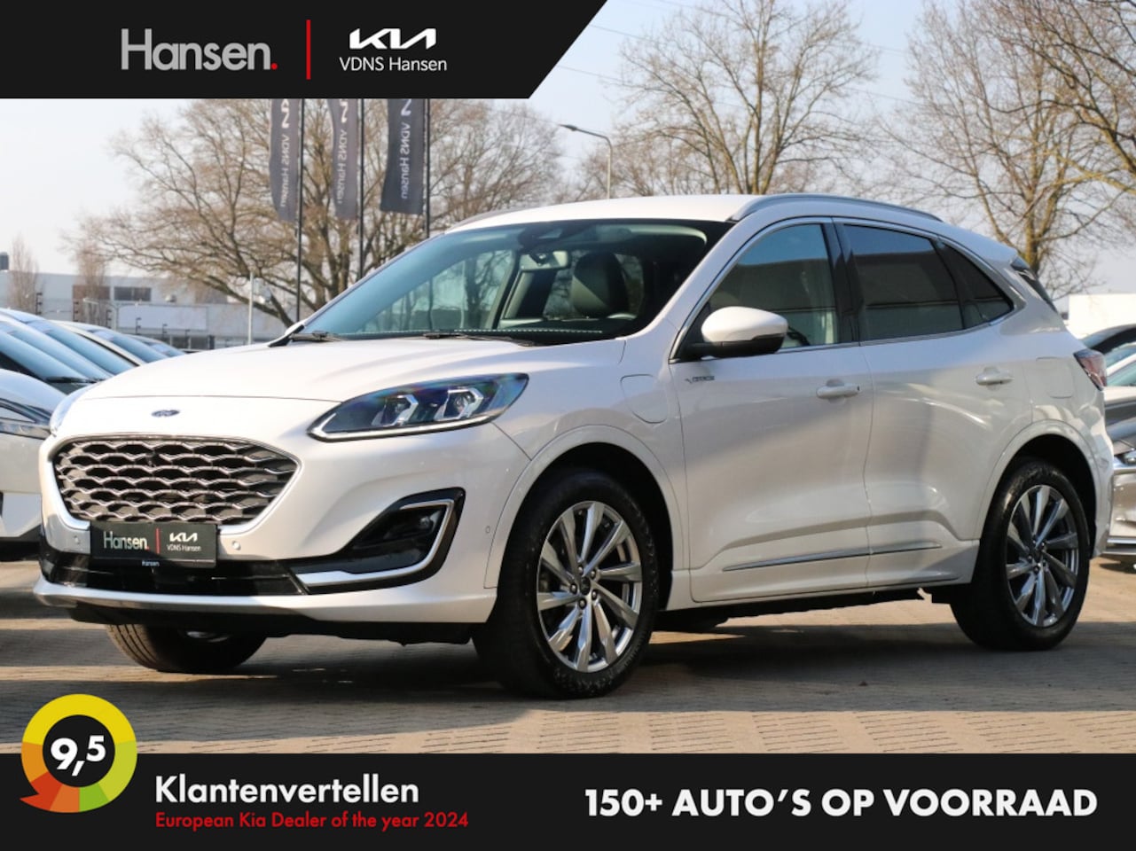 Ford Kuga - 2.5 PHEV Vignale I Leder I B&O I Elektrische stoelverstelling - AutoWereld.nl