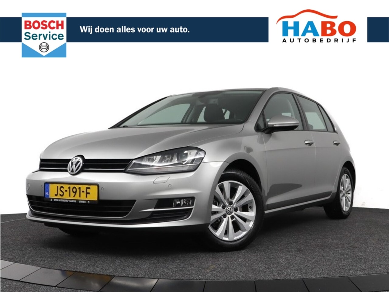 Volkswagen Golf - 1.4 TSI COMFORTLINE 125PK ECC/CRUISE/NAV/XENON/PARK.SENS/TREKHAAK - AutoWereld.nl