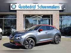 Nissan Juke - 1.0 DIG-T N-Design PRO-PILOT 360-CAMERA LEER CARPLAY BOSE DUO-TONE ZWARTE-HEMEL DAB NAVI 1