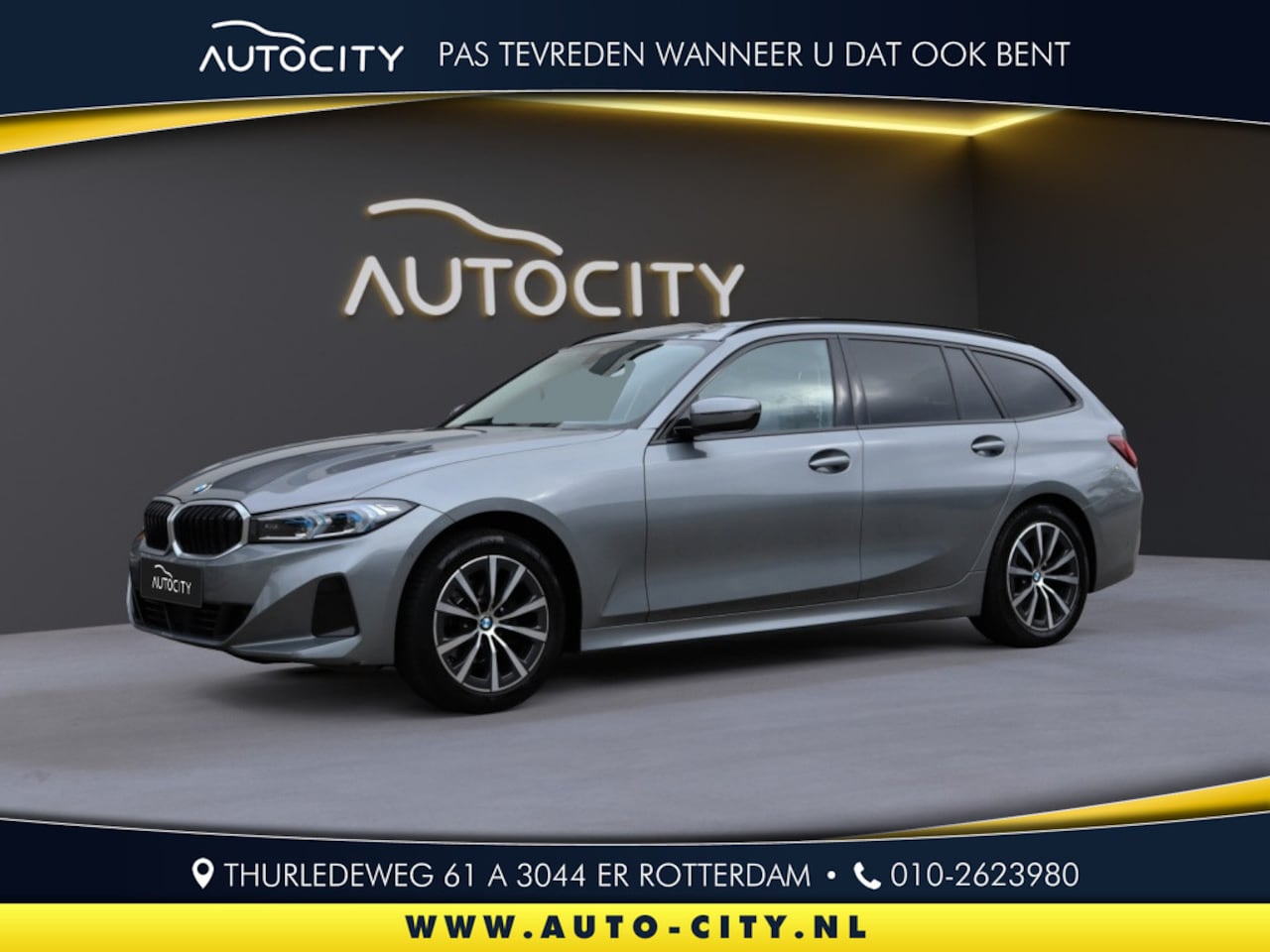 BMW 3-serie Touring - 318i Touring High executive FACELIFT l Pano l Laser l Head up l - AutoWereld.nl