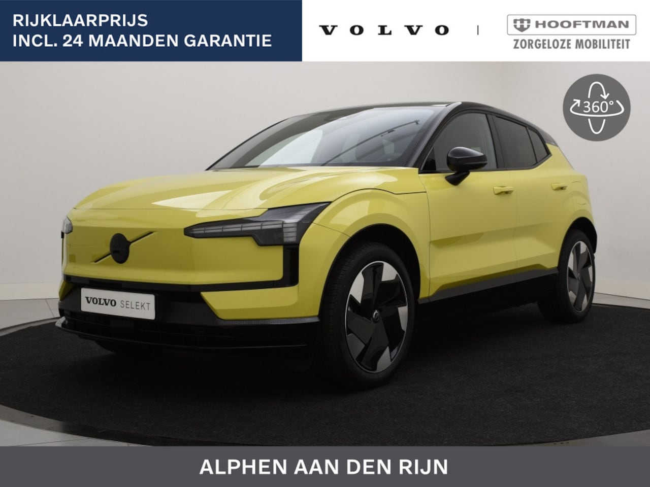 Volvo EX30 - EXTENDED RANGE (SINGLE) PLUS GLOSSY BLACK DELEN HARMAN KARDON AC - AutoWereld.nl