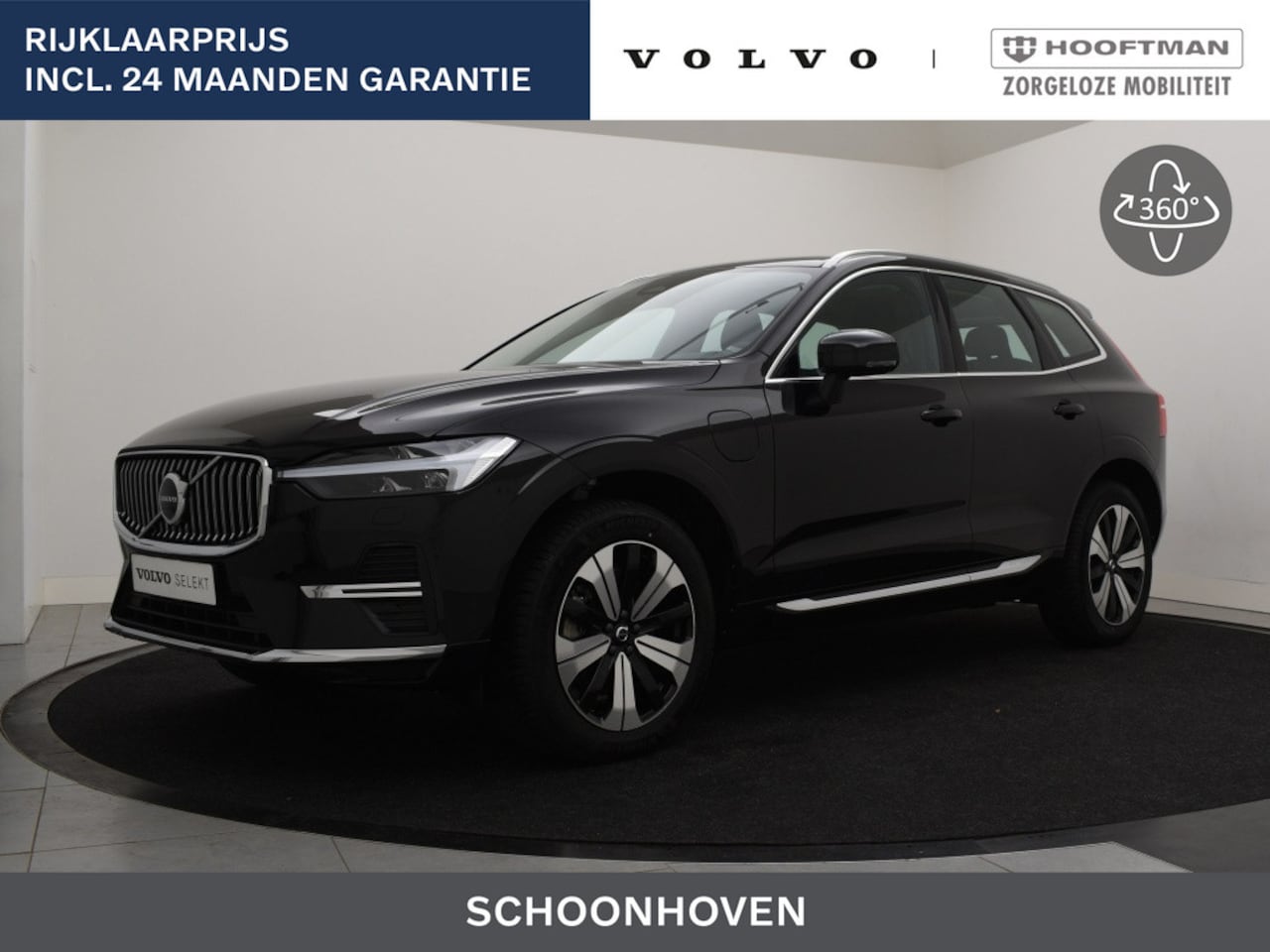 Volvo XC60 - T6 PLUG-IN HYBRID LONG RANGE PLUS BRIGHT SCHUIFDAK ACC BLIS LEDE - AutoWereld.nl